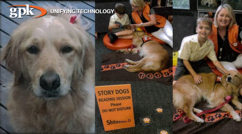 GPK Group in the Community: The Library Discovery Centre is a special place where the Story Dog’s program takes place on Fridays