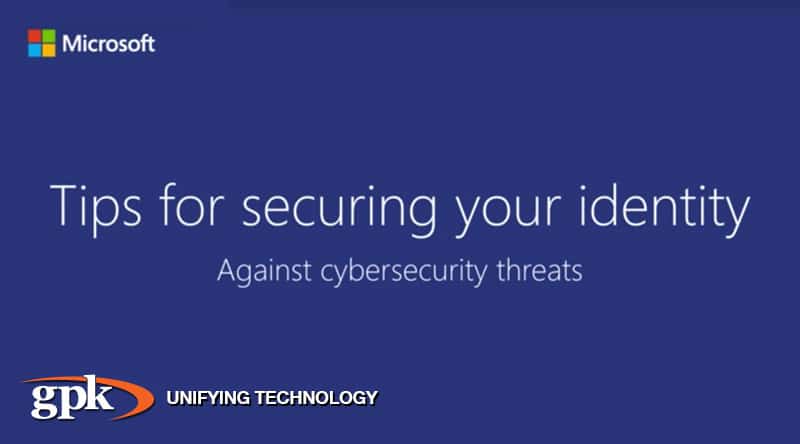 3RD Party Content: Microsoft shares tips on how to secure your identity against cybersecurity threats